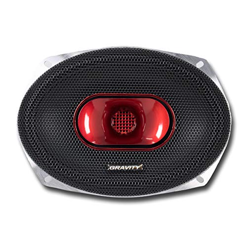 Gravity WZP69 Warzone Series 6x9 inch 4 Ohm Pro Midrange Coaxial Loud Corrugated Surround Speaker 4-Ohms with 800W Max, 1 Speaker Car Audio High Standard Reliability Testing Gravity WZP69 Warzone Series 6x9 inch 4 Ohm Pro Midrange Coaxial Loud Corrugated Surround Speaker 4-Ohms with 800W Max, 1 Speaker Car Audio High Standard Reliability Testing